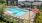 Aerial view of swimming pool and sundeck
