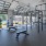 a gym with exercise equipment